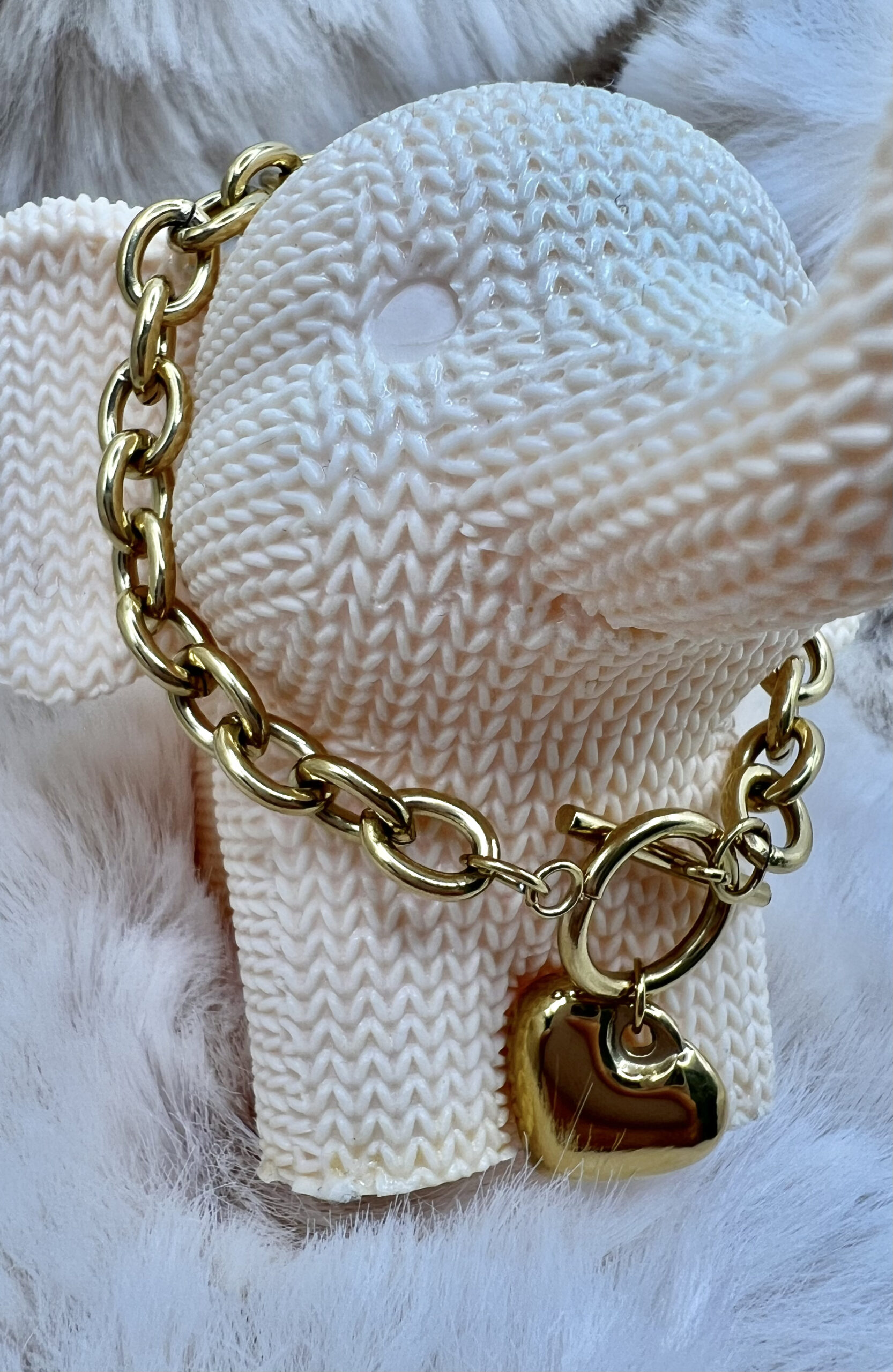 PERSONALIZABLE Pulsera toogle clasp corazón(1)