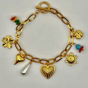 PULSERA DE ESLABONES CHARM