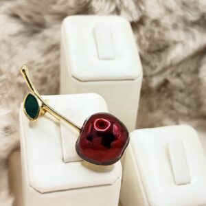 BROCHE CEREZA
