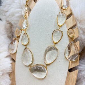 COLLAR LÁGRIMAS DE CRISTAL (disponible el conjunto en sección pendientes)