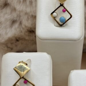 PENDIENTES MULTICOLOR